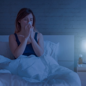 Nighttime allergies often cause sleep deprivation
